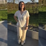 Pantalon flare Oscar